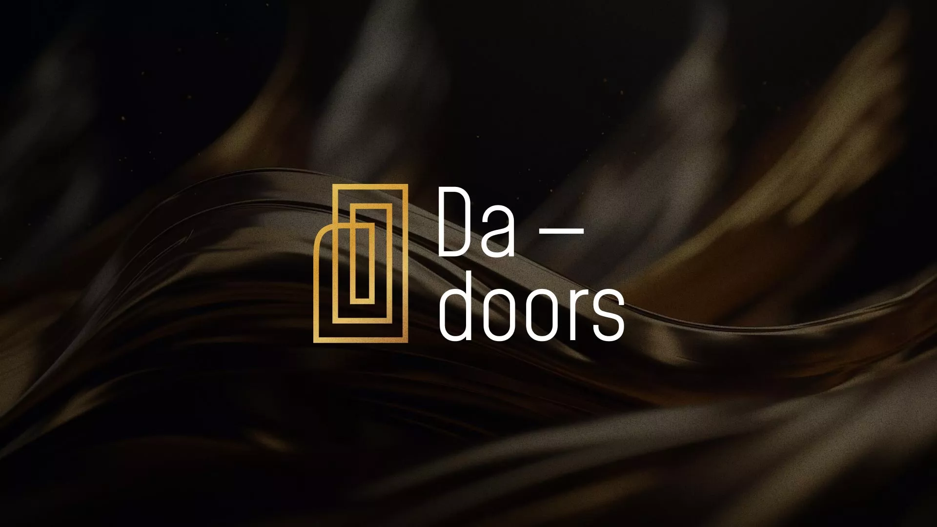 Разработка логотипа для компании «DA-DOORS» в Горно-Алтайске